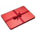 Jolly Santa Set of Four Red Laquer Placemats